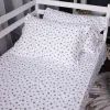 Постельное белье MirSon 016 White Stars Фланель 2x143x210 Семейный (2200009652158) изображение 6
