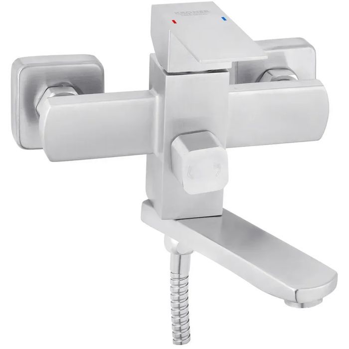 Смеситель Kroner Edelstahl Kubus-ESG010 + змішувач Edelstahl Kubus-ESG060 (CVS30150) изображение 5