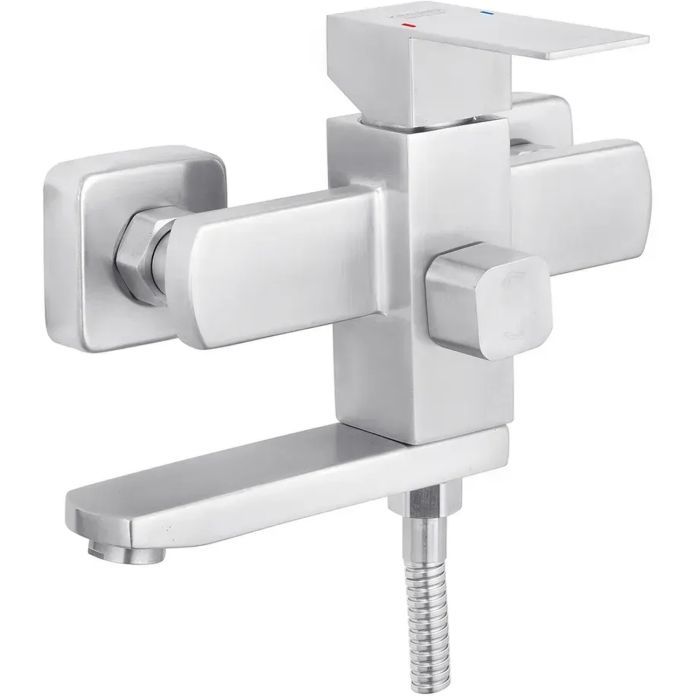 Смеситель Kroner Edelstahl Kubus-ESG010 + змішувач Edelstahl Kubus-ESG060 (CVS30150) изображение 6