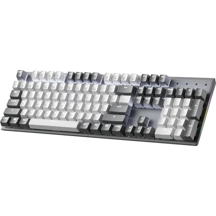 Клавіатура GamePro Genesis Metallic MK144B Outemu Red Switch USB UA Black (MK144B) зображення 2