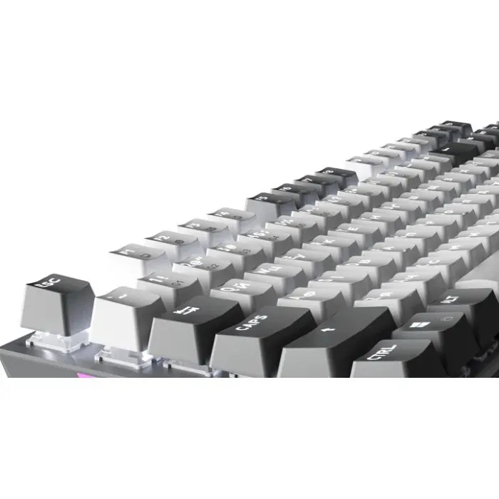 Клавіатура GamePro Genesis Metallic MK144G Outemu Red Switch USB UA Gray (MK144G) зображення 4