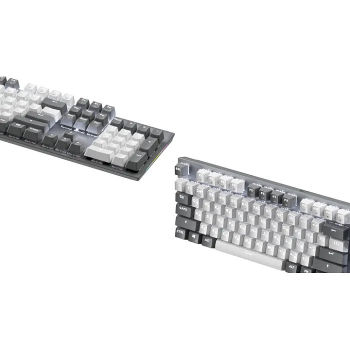 Клавіатура GamePro Genesis Metallic MK144B Outemu Red Switch USB UA Black (MK144B) зображення 5