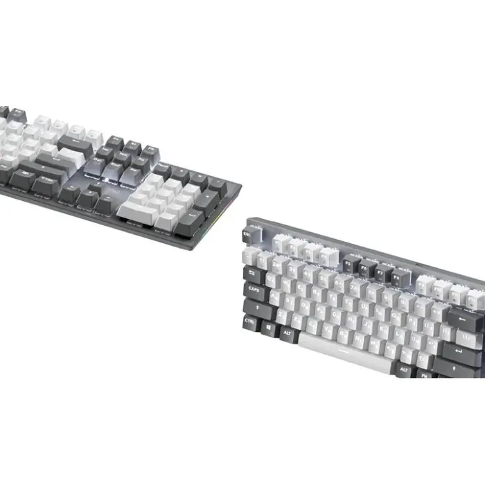 Клавіатура GamePro Genesis Metallic MK144G Outemu Red Switch USB UA Gray (MK144G) зображення 5