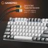 Клавіатура GamePro Genesis Metallic MK144G Outemu Red Switch USB UA Gray (MK144G) зображення 8