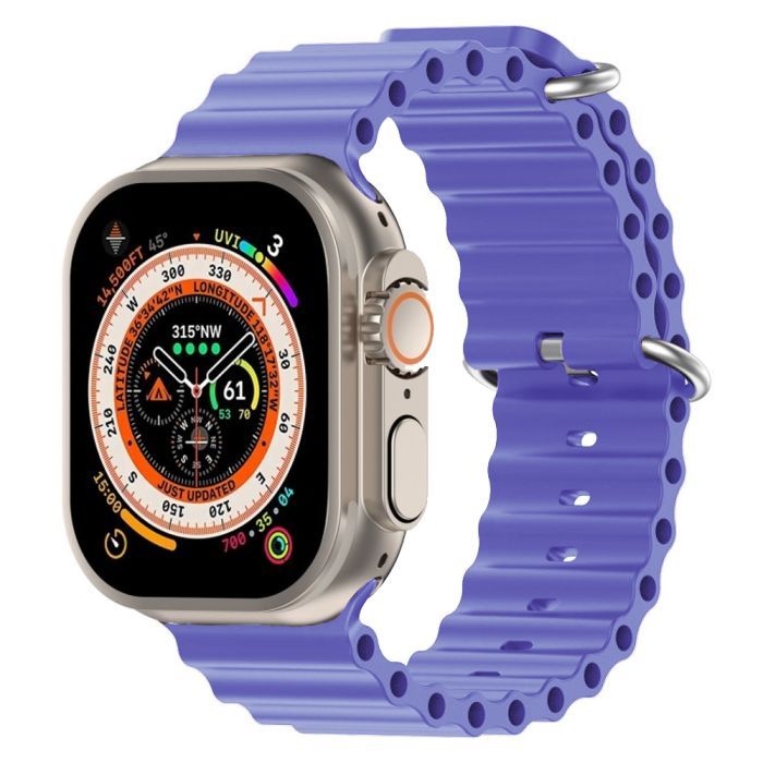 Ремінець до смарт-годинника Armorstandart Ocean Band для Apple Watch 42 (Series 11-10)/41/40/38 Black (ARM74233) зображення 2