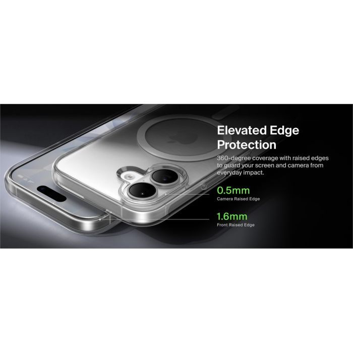 Чохол до мобільного телефона Belkin Magnetic Protective Clear iPhone 17 (MSA030HQCL) зображення 2
