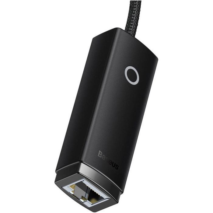 Переходник USB-C to RJ45 Ethernet 1000Mbps black Baseus (WKQX000301) изображение 5