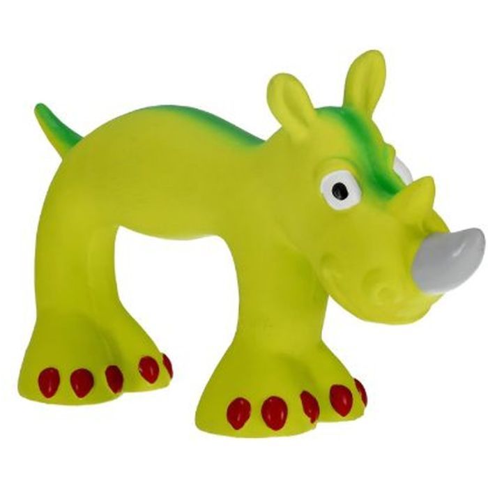 Игрушка для собак MISOKO&CO Носорог зеленый 23 см (BEIRJ01770)