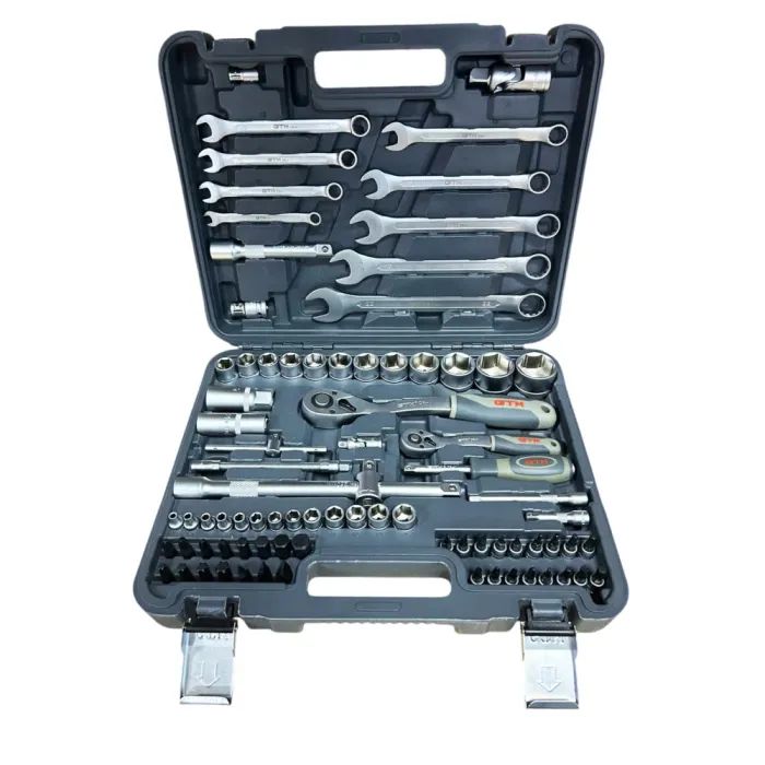 Набір інструментів GTM 82шт. 1/2-1/4" 4-32мм, кейс (GTS-082)