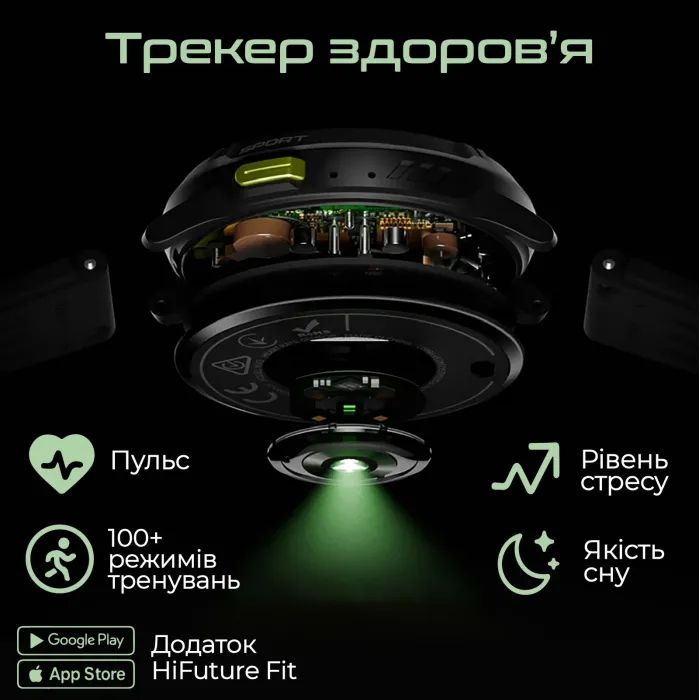 Смарт-часы HiFuture mix 3 black (mix3.black) изображение 3