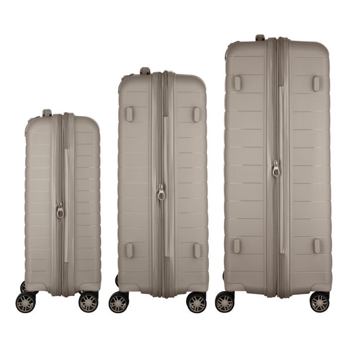 Набір валіз 2E Aero (L+M+S), сіро-коричневі (2E-SPP-AERO-SET3-TP) зображення 6