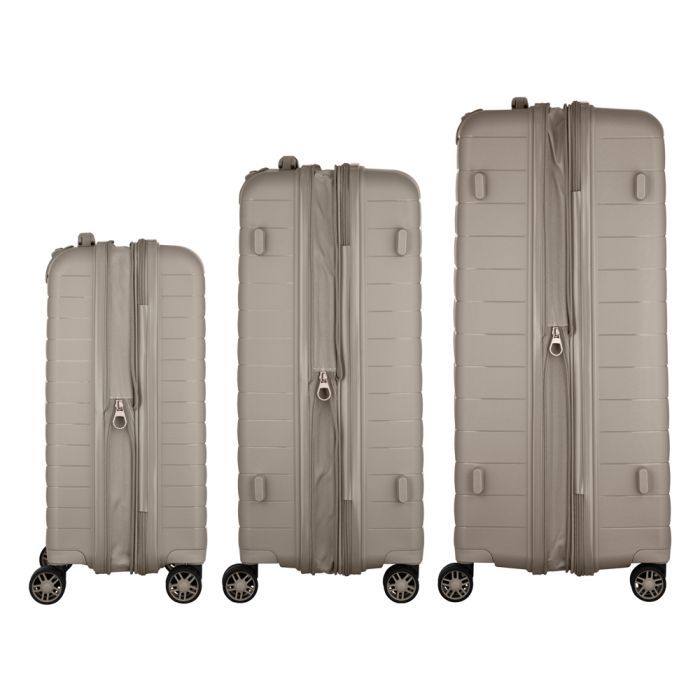 Набір валіз 2E Aero (L+M+S), сіро-коричневі (2E-SPP-AERO-SET3-TP) зображення 7