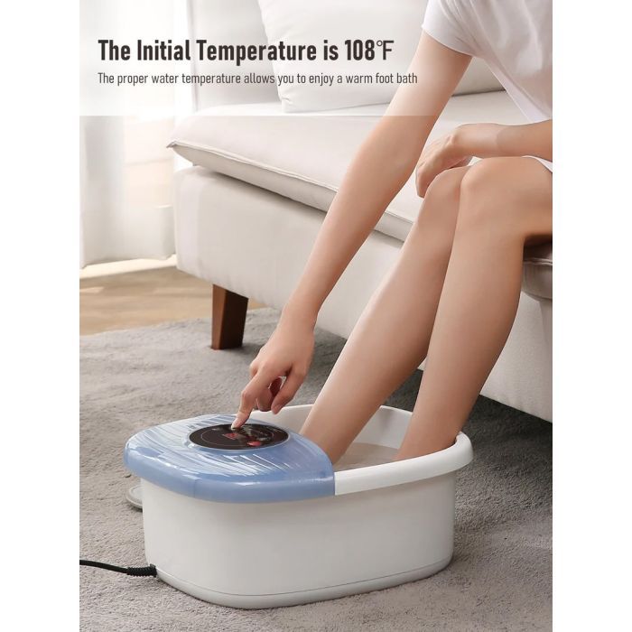 Масажна ванночка для ніг NAIPO XKAM-SPA18 блакитний зображення 6
