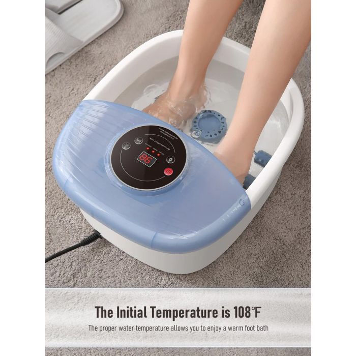 Масажна ванночка для ніг NAIPO XKAM-SPA18 блакитний зображення 7