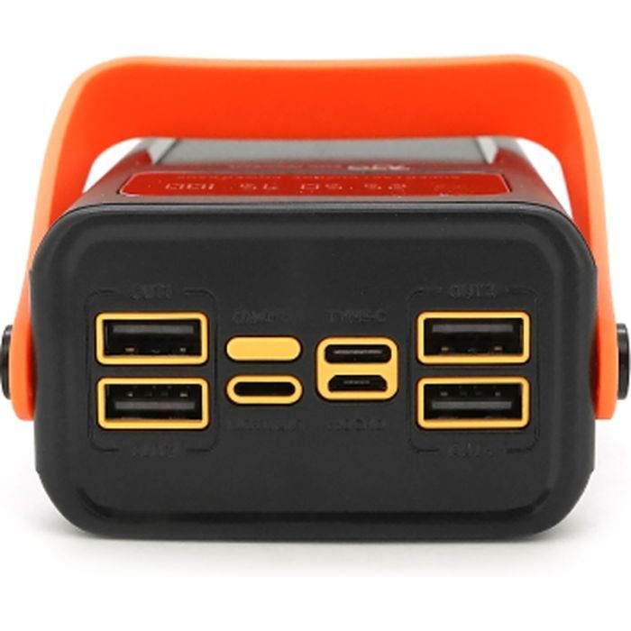 Батарея універсальна 7GO 30000mAh QC/3.0 Solar Black (GPW-03 / 44991) зображення 5