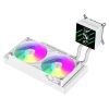 Система жидкостного охлаждения Gamemax GLACIER 240 LCD WH изображение 5