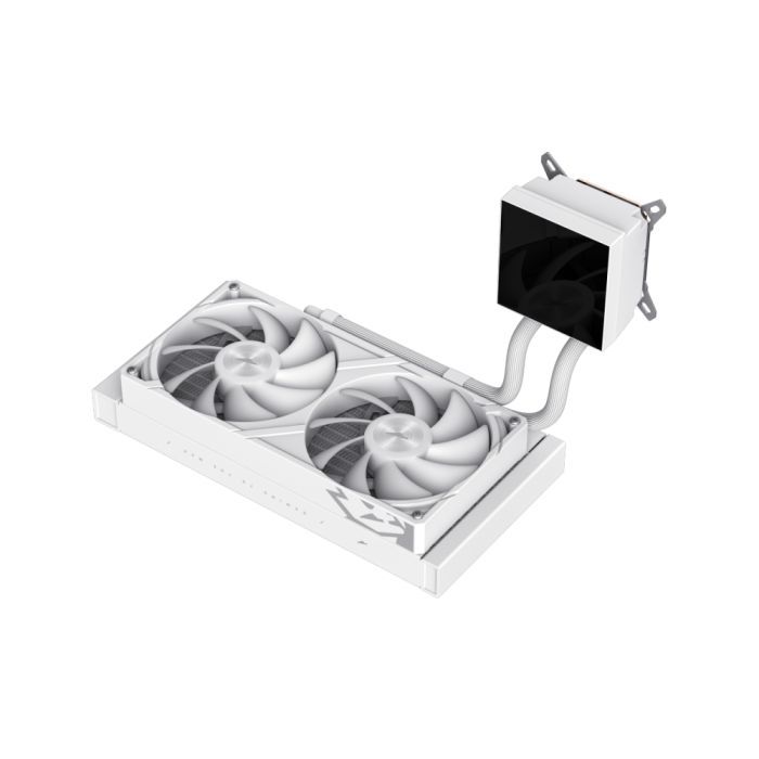Система рідинного охолодження Gamemax GLACIER 240 LCD WH зображення 7