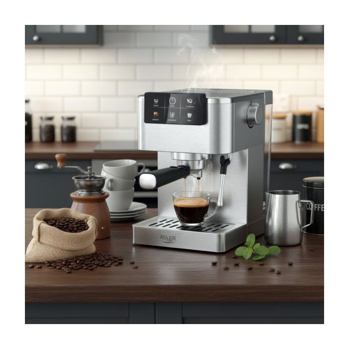 Ріжкова кавоварка еспресо Adler AD 4390 зображення 10
