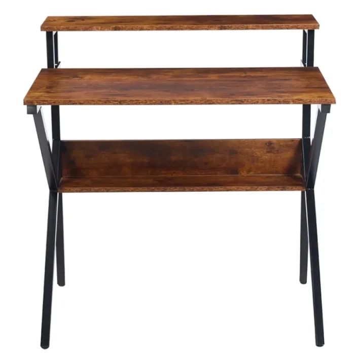 Комп'ютерний стіл Аклас Вікні VKS-80175 80x60 (Горіх) (00164089) зображення 3