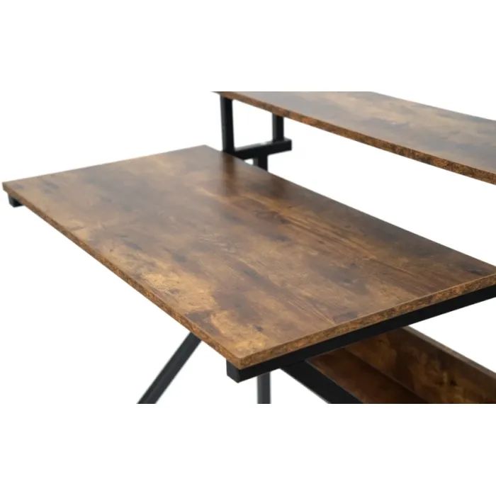 Комп'ютерний стіл Аклас Вікні VKS-80175 80x60 (Горіх) (00164089) зображення 7