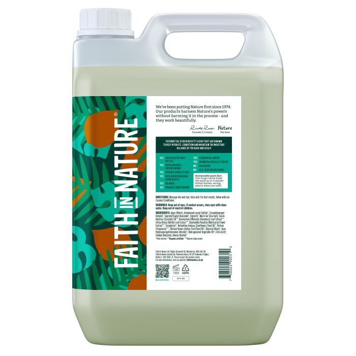 Шампунь Faith in Nature Натуральний З кокосом 5 л (708002900310) зображення 2