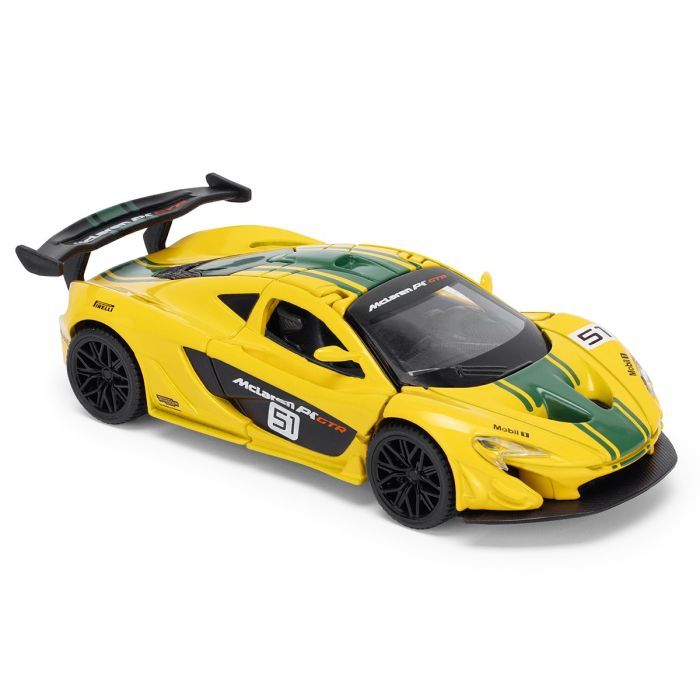 Машина TechnoDrive McLaren P1 жовтий 124 (250943MLP1YW) зображення 2