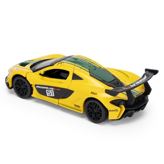 Машина TechnoDrive McLaren P1 жовтий 124 (250943MLP1YW) зображення 3