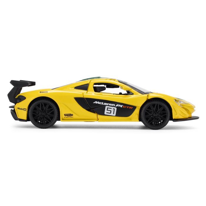 Машина TechnoDrive McLaren P1 жовтий 124 (250943MLP1YW) зображення 4