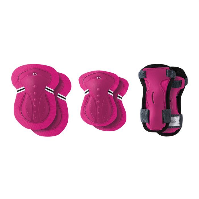 Комплект защиты Globber фуксія/темно-рожевий, для дитини 25-50кг (541-310)