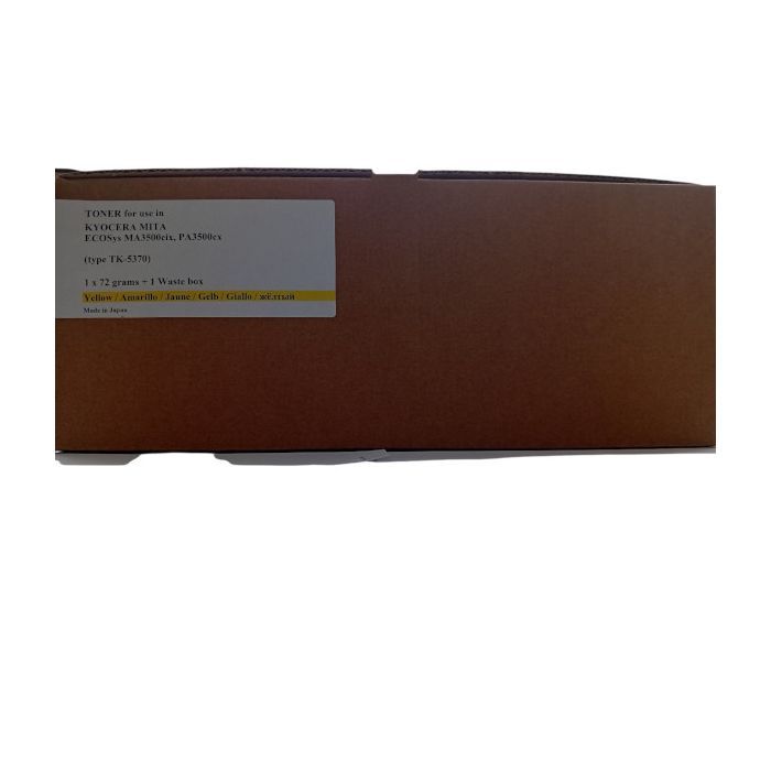 Тонер-картридж Tomoegawa KYOCERA TK-5370Y/1T02YJANL0 Yellow + chip (PY452Y.070Y)