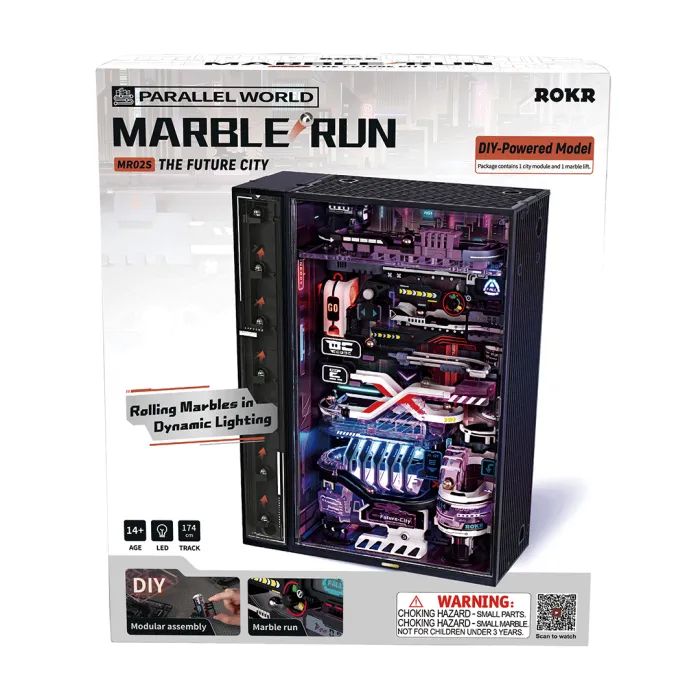 Конструктор Robotime Rokr 3D Місто майбутнього (MR02S) зображення 2