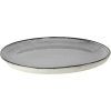 Тарелка Ardesto Daiano, 19см, порцеляна, сірий (AR1719DG)
