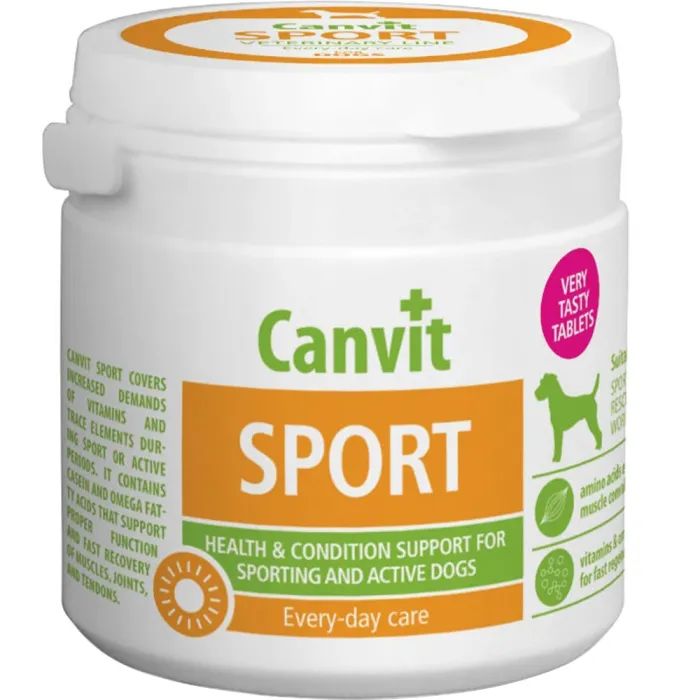 Вітаміни для собак Canvit Sport 100 г (8595602507375) зображення 2