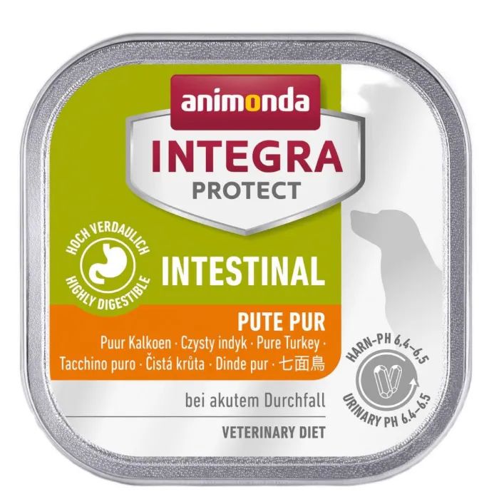 Консерви для собак Animonda Integra Protect Intestinal Pure Turkey 150 г (4017721864138)