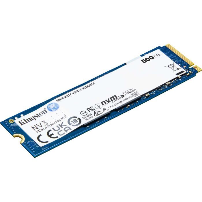 Накопитель SSD M.2 2280 500GB Kingston (SNV3S/500GBK) изображение 2