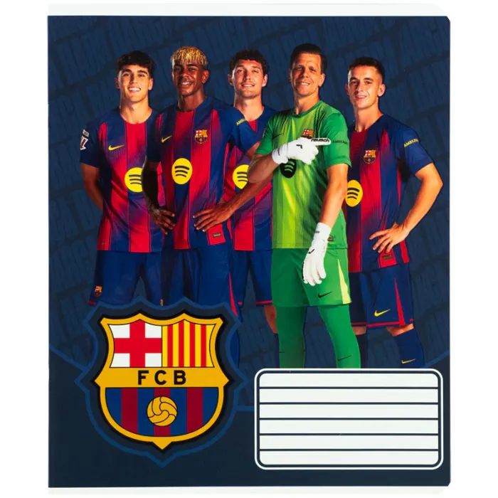 Зошит Kite FC Barcelona, 18 аркушів, лінія (BC26-237) зображення 10