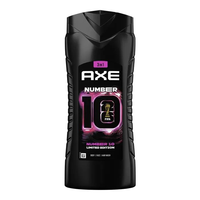 Гель для душа AXE 3 в 1 Number 10 400 мл (8720181824203)