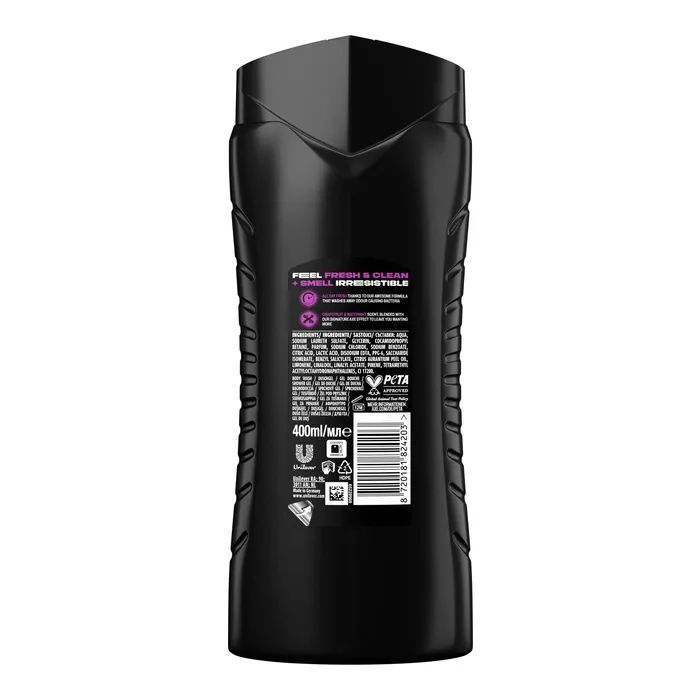 Гель для душа AXE 3 в 1 Number 10 400 мл (8720181824203) изображение 2