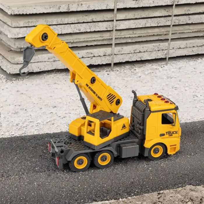 Конструктор Otamanko АВТОКОНСТРУКТОР Строительный кран (YW9070A) изображение 10