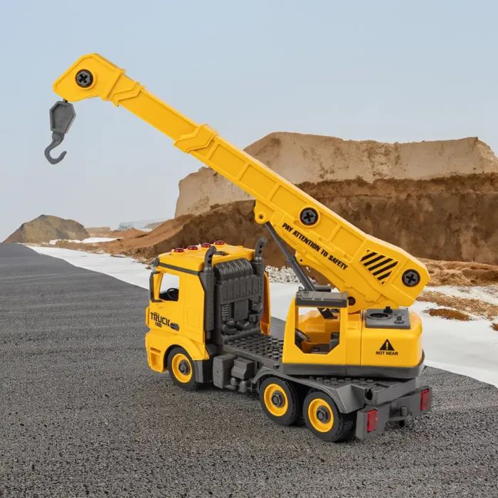 Конструктор Otamanko АВТОКОНСТРУКТОР Строительный кран (YW9070A) изображение 7