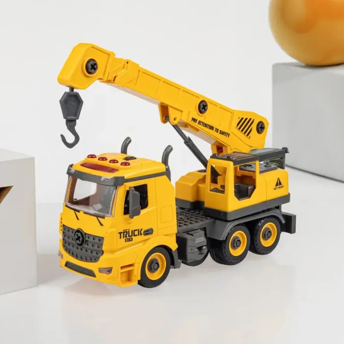 Конструктор Otamanko АВТОКОНСТРУКТОР Строительный кран (YW9070A) изображение 8