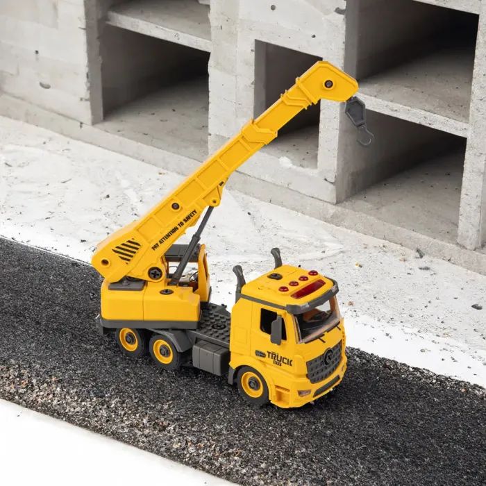 Конструктор Otamanko АВТОКОНСТРУКТОР Строительный кран (YW9070A) изображение 9