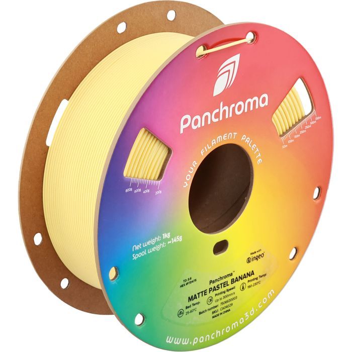 Пластик для 3D-принтера Polymaker PLA PANCHROMA MATTE 1,75mm 1kg COTTON WHITE (CA04016)