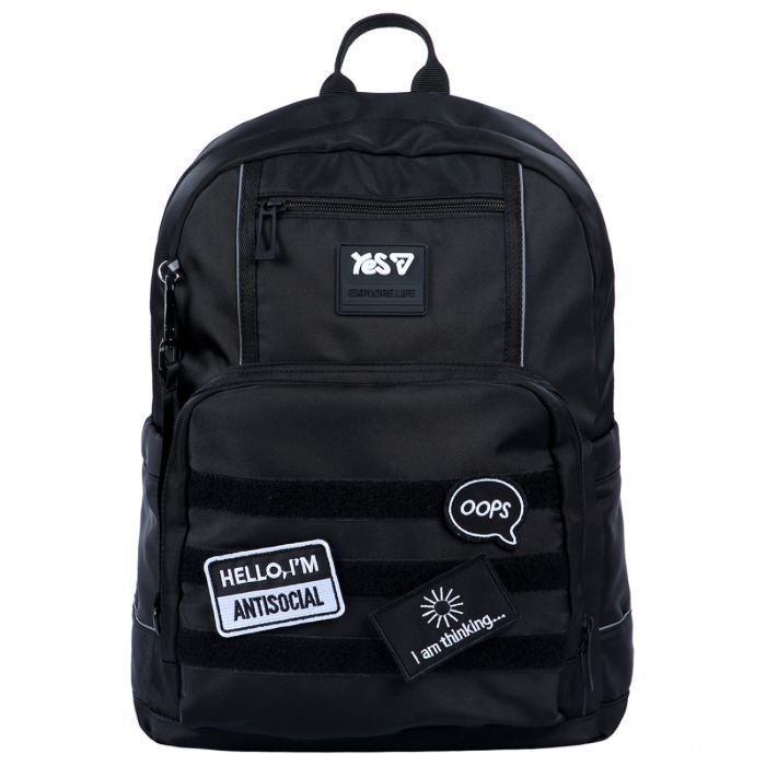 Рюкзак школьный Yes OOPS Т-115M (550338) изображение 2