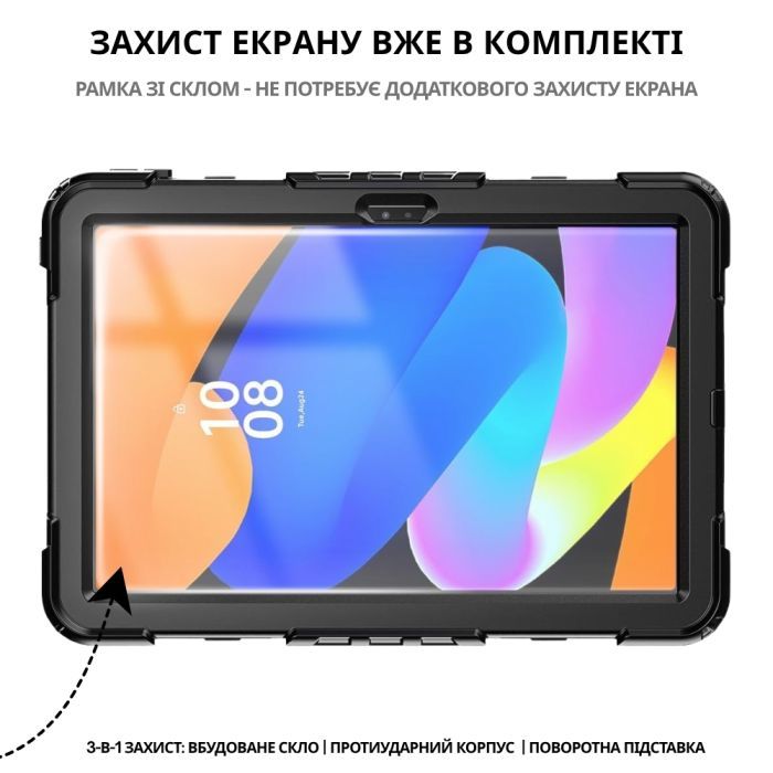 Чохол до планшета BeCover FortTab Lenovo Tab TB-311FU 10.1" Black (715642) зображення 10