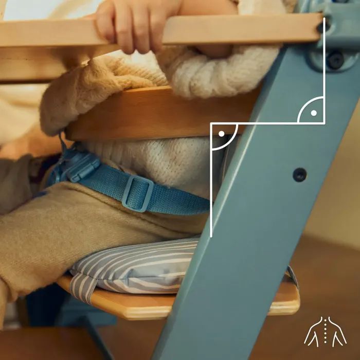 Стілець для годування Kinderkraft с подушкой Enock Nordic Breeze (5902533929719) зображення 12