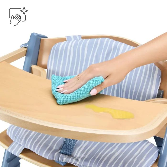 Стілець для годування Kinderkraft с подушкой Enock Nordic Breeze (5902533929719) зображення 7
