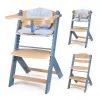 Стілець для годування Kinderkraft с подушкой Enock Nordic Breeze (5902533929719)