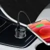 Зарядное устройство HOCO 1xUSB-C PD20W + 1xUSB QC3.0 car adapter Z42 gray (6931474742551) изображение 5