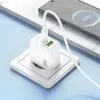 Зарядное устройство HOCO CS55A 1xUSB-C PD30W + 1xUSB QC3.0 white (6942007631549) изображение 8